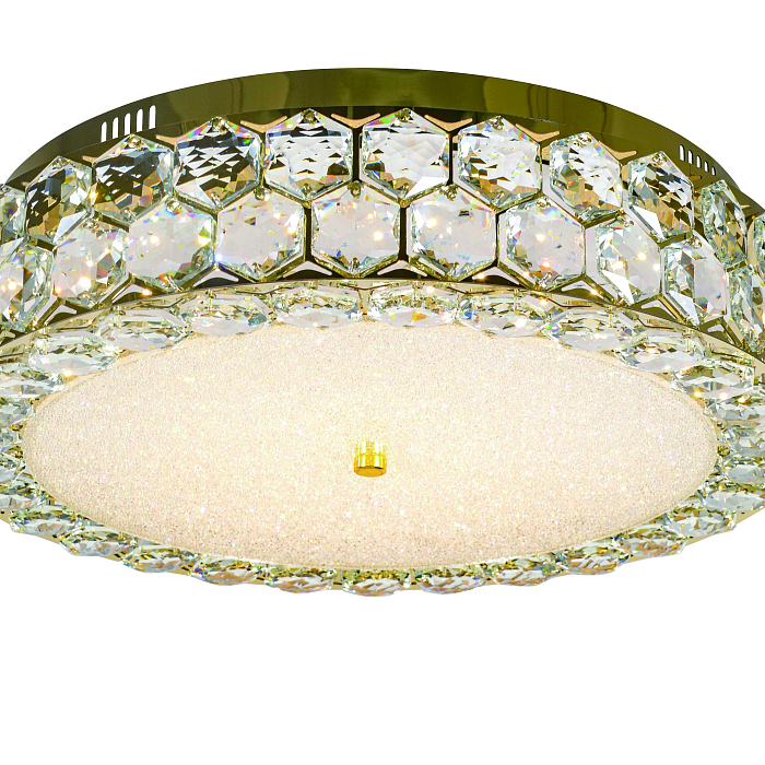 Люстра NewRgy 6076E/108W GOLD+CLEAR